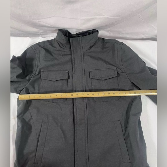 Michael Kors Mens Zip Up Jacket Size XL Dark Gray Pocket Extra Large - Picture 8 of 10